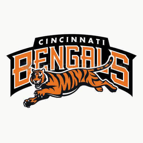 Cincinnati Bengals Iron-on Stickers (Heat Transfers)NO.474